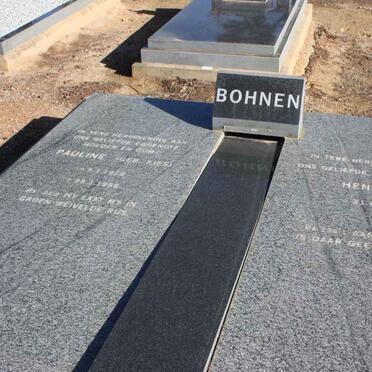 BOHNEN Hendrik 1917- &amp; Pauline RIES 1918-19??