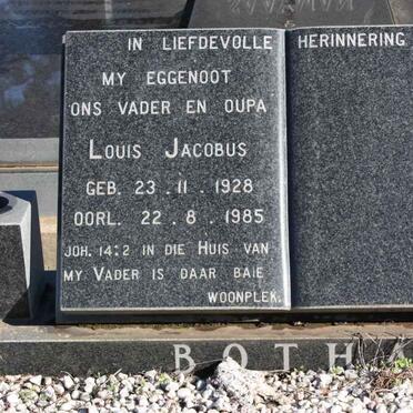 BOTHA Louis Jacobus 1928-1985