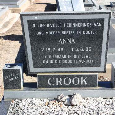 CROOK Anna 1948-1986