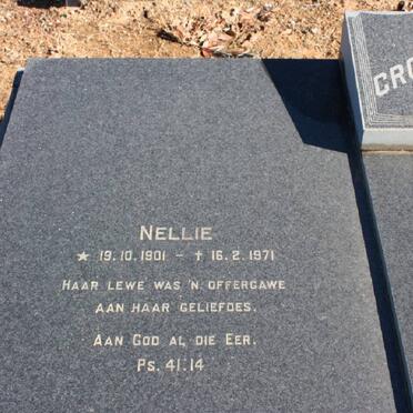 CRONJE Nellie 1901-1971