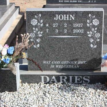 DARIES John 1937-2002