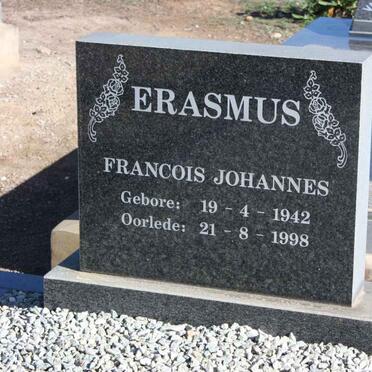 ERASMUS Francois Johannes 1942-1998