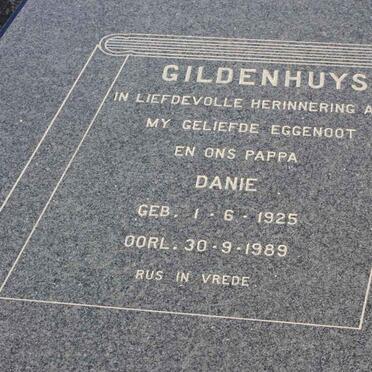 GILDENHUYS Danie 1925-1989