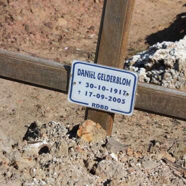 GELDERBLOM Daniël 1917-2005