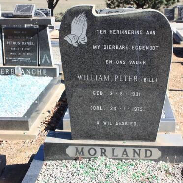 MORLAND William Peter 1931-1975