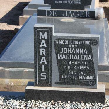 MARAIS Johanna Magdalena 1911-1998