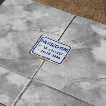 PRINS Eva Rebecca 1927-2006