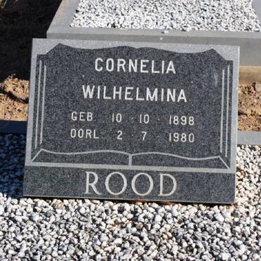 ROOD Cornelia Wilhelmina 1898-1980