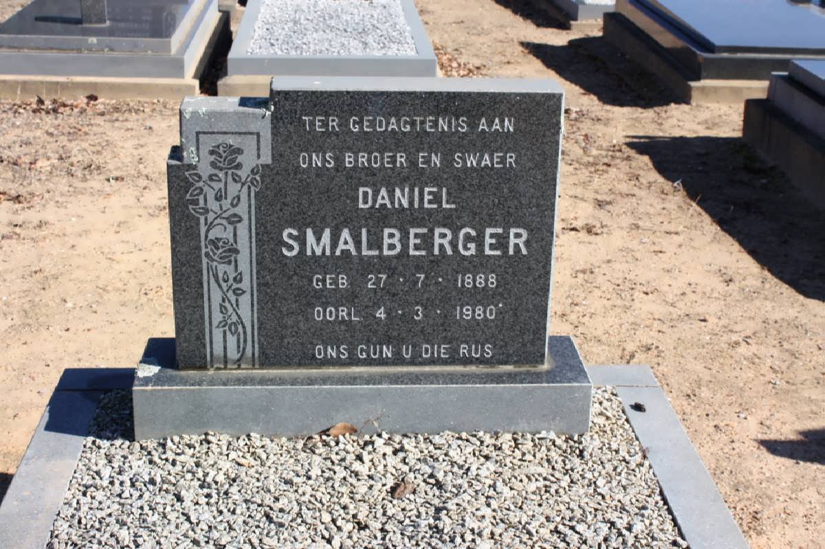 SMALBERGER Daniel 1888-1980