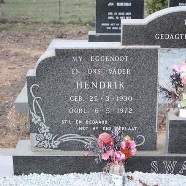 SWART Hendrik 1930-1972