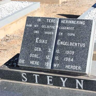 STEYN Esias Engelbertus 1909-1984