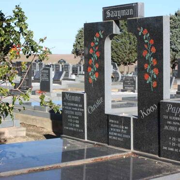 SAAYMAN Jacobus Abraham 1913-1994  &amp; Christina Hester HAUMAN 1923-1988