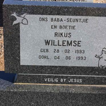 WILLEMSE Rikus 1993-1993