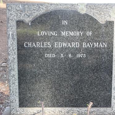 BAYMAN Edward ?-1973