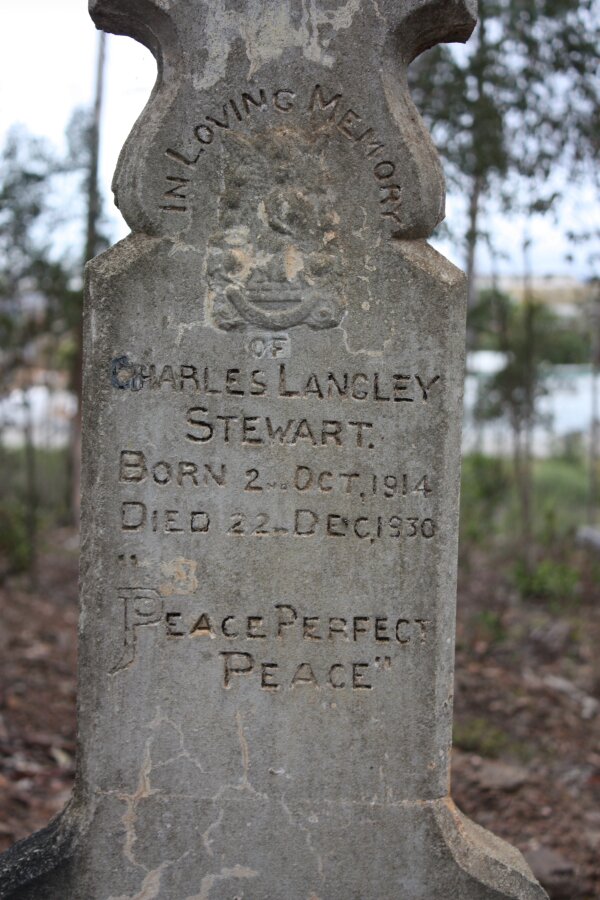 STEWART Charles Langley 1914-1930
