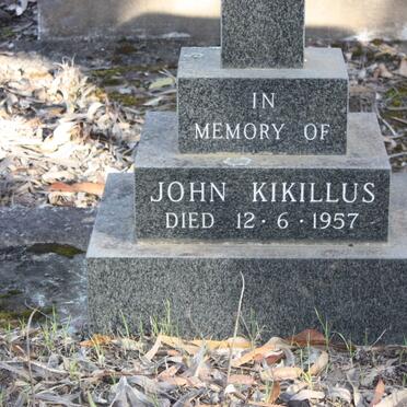 KIKILLUS John  ?-1957