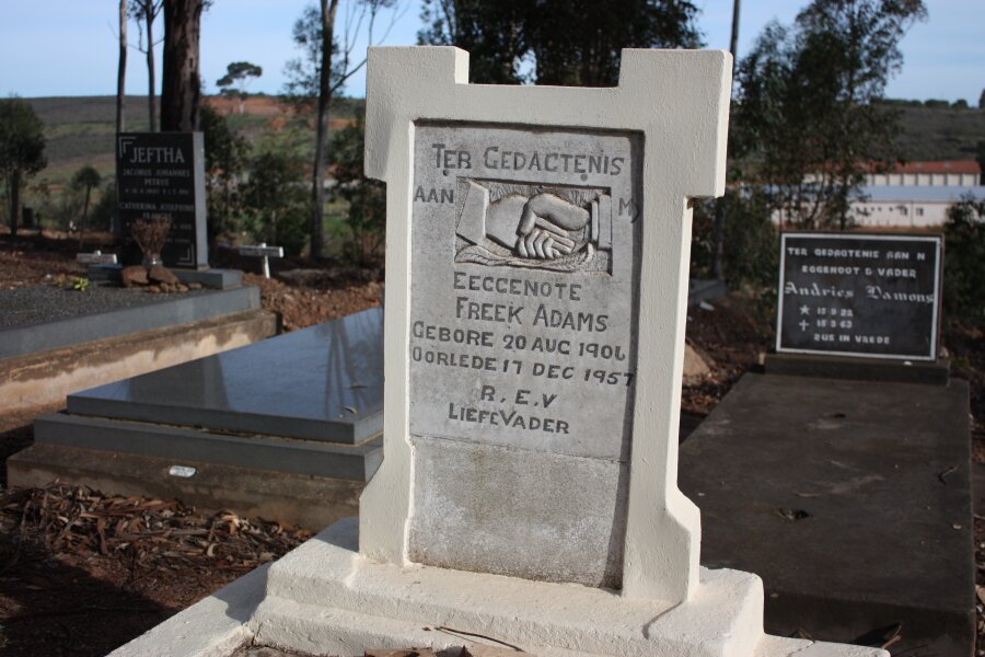 ADAMS Freek 1906-1957