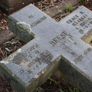 HEESE Christoph H.T.D. 1870-? &amp; Grace H. CLARKE 1868-?