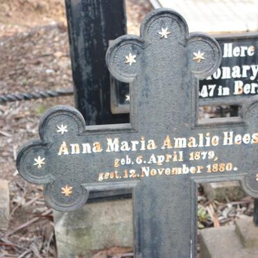 HEESE Anna Maria Amalie 1879-1880