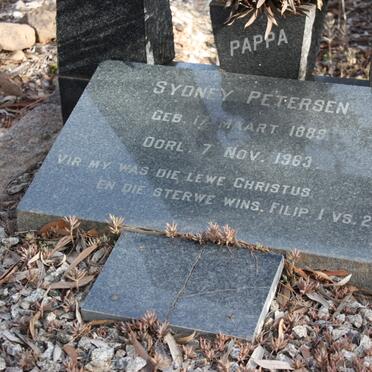 PIETERSEN Sydney 1989-1963