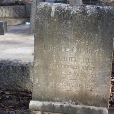 THURTELL Horace Charles ?-1932
