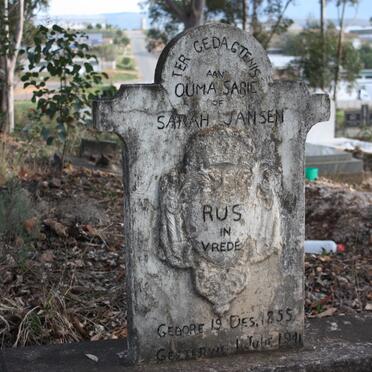 JANSEN Sarah 1855-1941