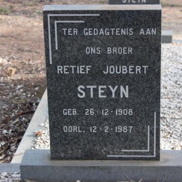 STEYN Retief Joubert 1908-1987