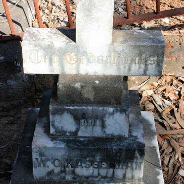 KASSELMAN W.C. -1908