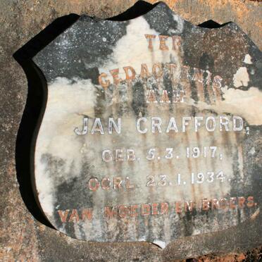 CRAFFORD Jan 1917-1934