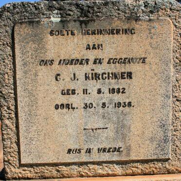 KIRCHNER C.J. 1882-1936