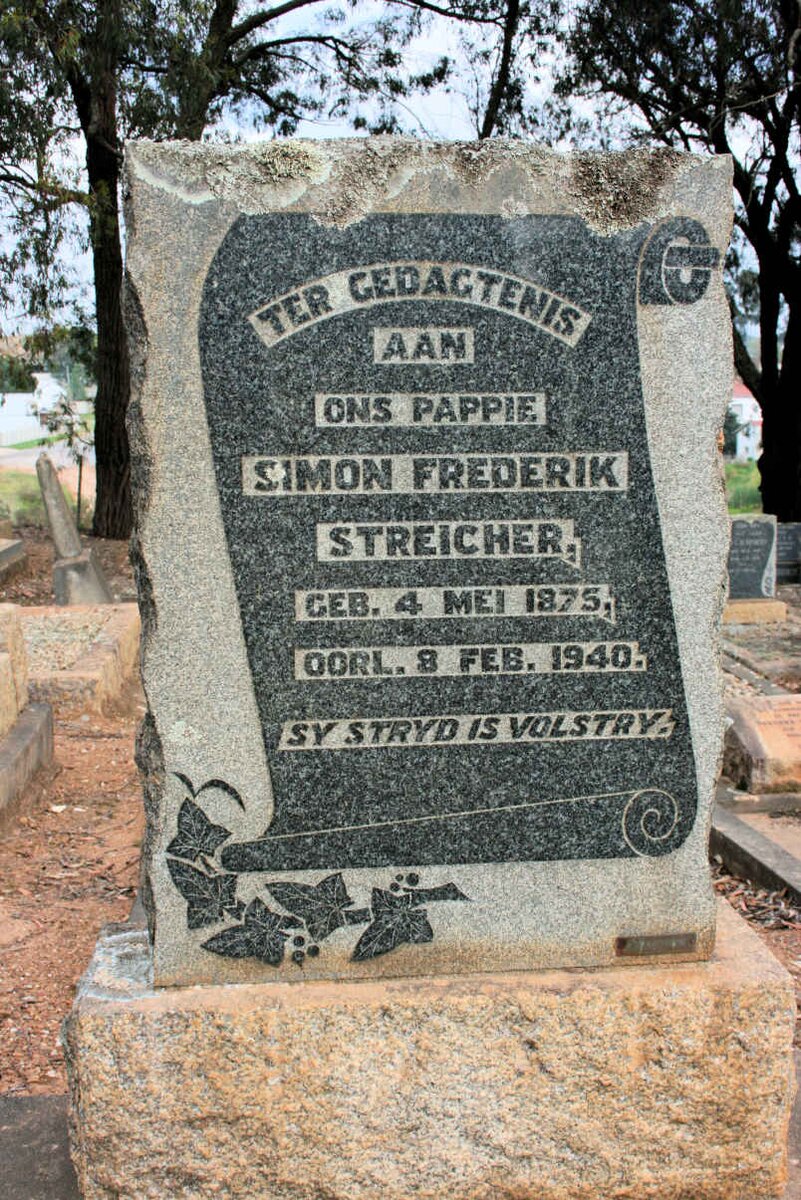 STREICHER Simon Frederik 1875-1940