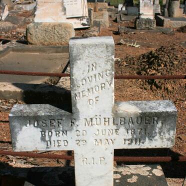 MÜHLBAUER Josef F. 1871-1911