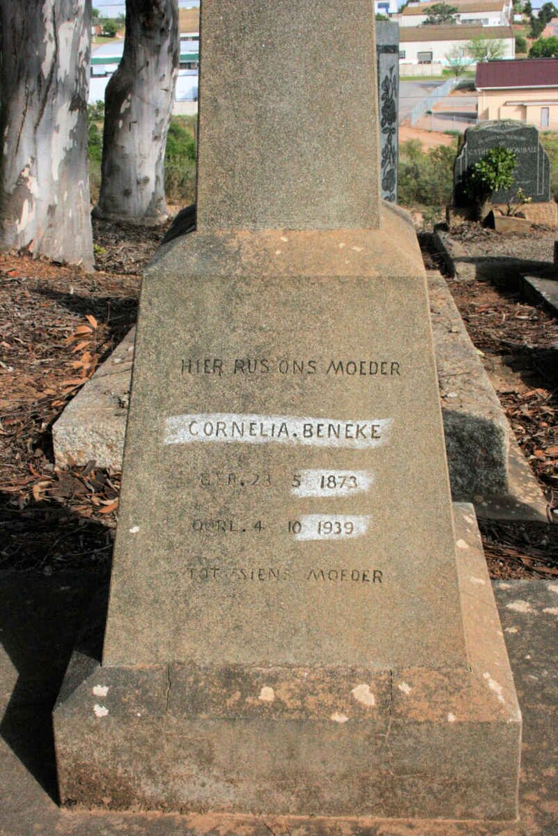 BENEKE Cornelia 1873-1939