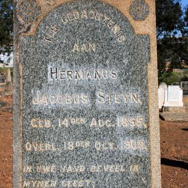 STEYN Hermanus Jacobus 1855-1908