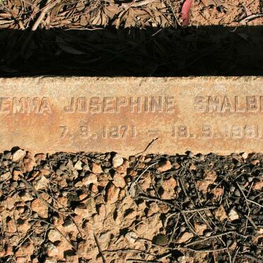 SMALBERGER Emma Josephine 1871-1951