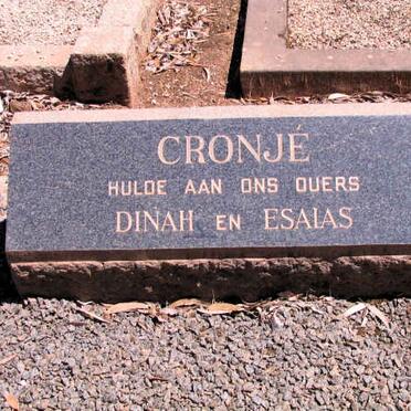 CRONJE Esaias &amp; Dinah