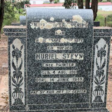 STEYN Muriel neé PAINTER 1911-1949