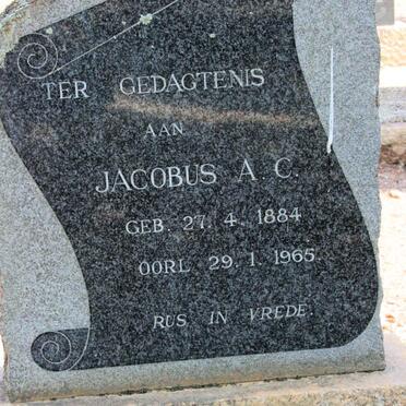 KOORTS Jacobus A.C. 1884-1965