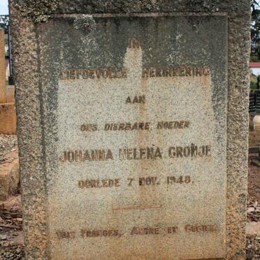 CRONJE Johanna Helena -1948