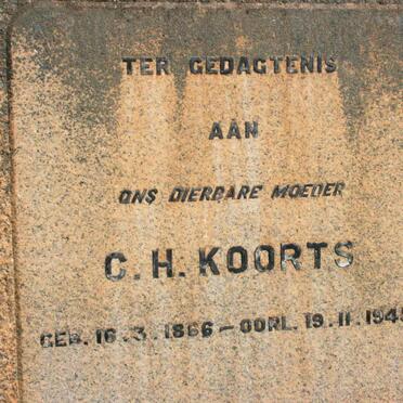 KOORT C.H. 1866-1945