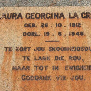 GRANGE Laura Georgina, la 1912-1946