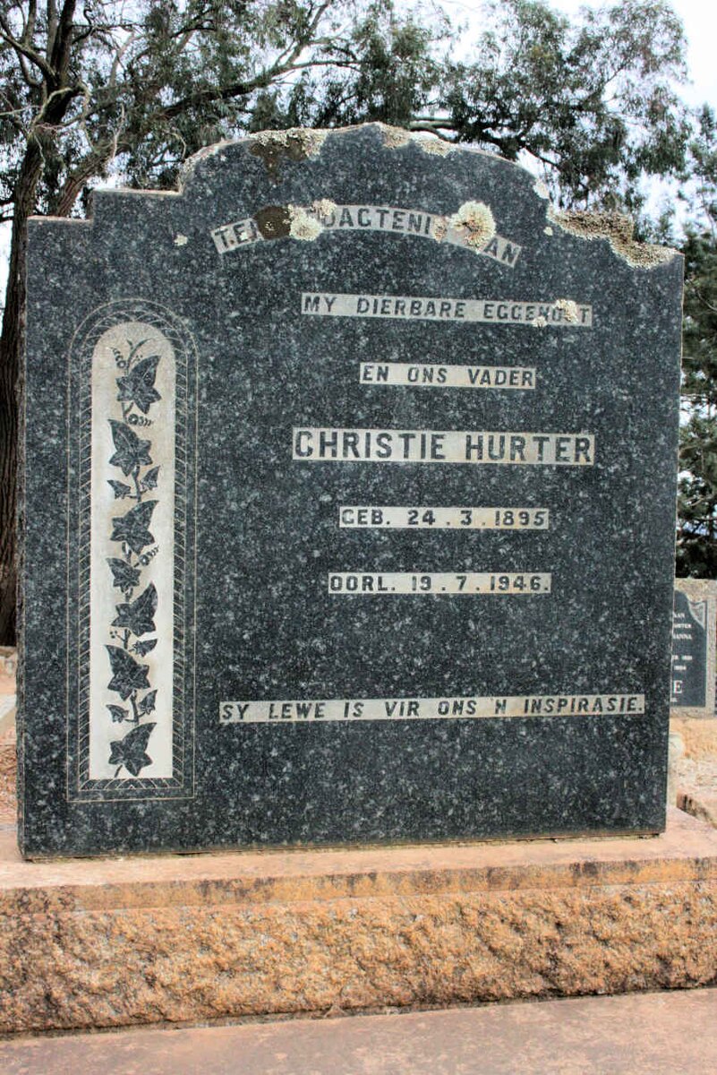 HURTER Christie 1895-1946