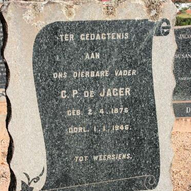 JAGER C.P., de 1876-1946
