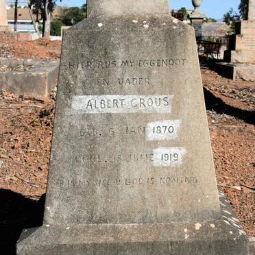 CROUS Albert 1870-1919
