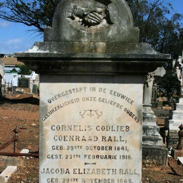 RALL Cornelis Godlieb Coenraad 1841-1918 &amp; Jacoba Elizabeth 1845-1918