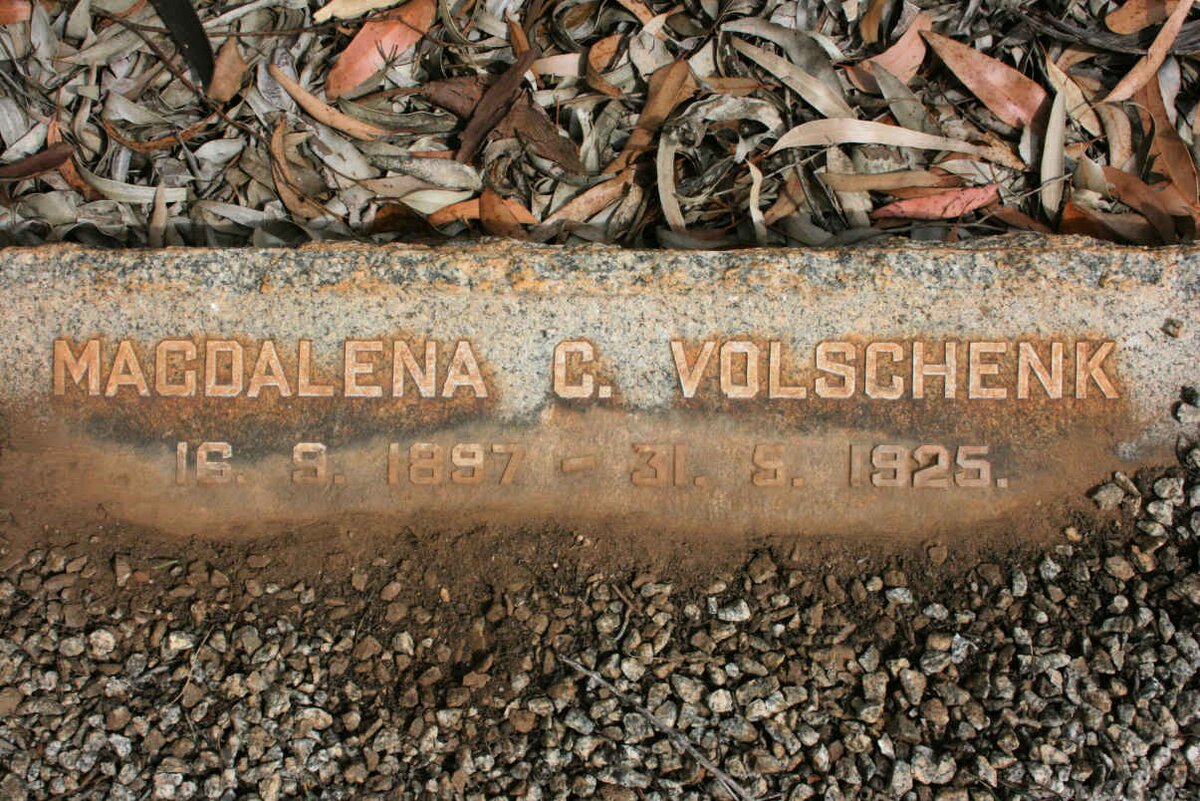 VOLSCHENK Magdalena C. 1897-1925