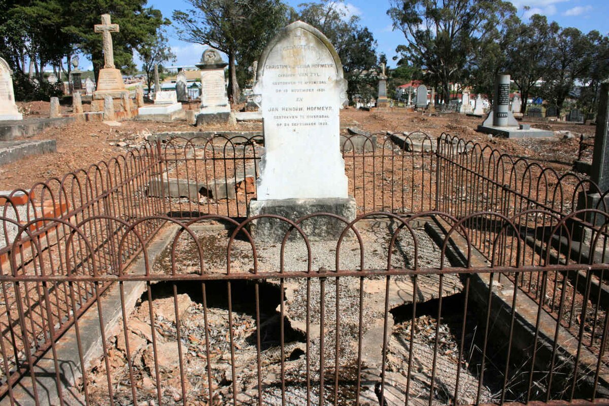 HOFMEYR Jan Hendrik -1923 &amp; Christina Jacoba VAN ZYL -1921