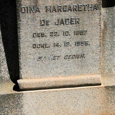 JAGER Dina Margaretha, de 1887-1955