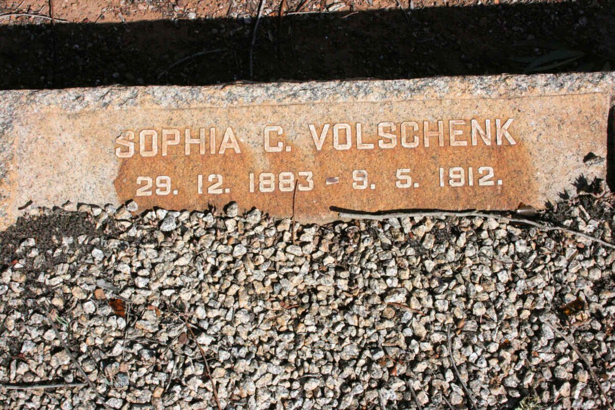 VOLSCHENK Sophia C. 1883-1912