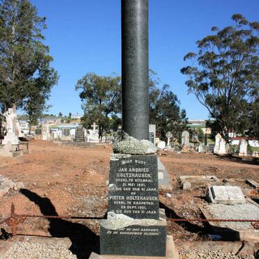 HOLTZHAUSEN Jan Andries -1921 :: HOLTZHAUSEN Pieter -1921